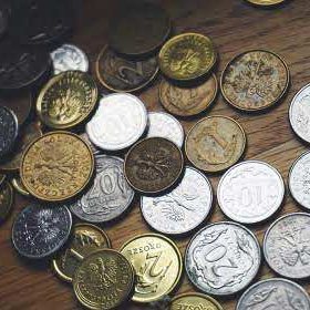 Gold and silver coins